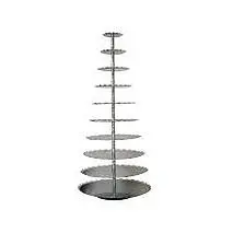 Présentoir inox 8 plateaux