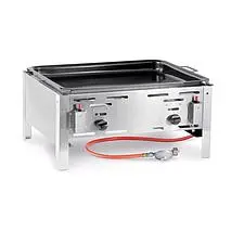Taque à hamburger gaz